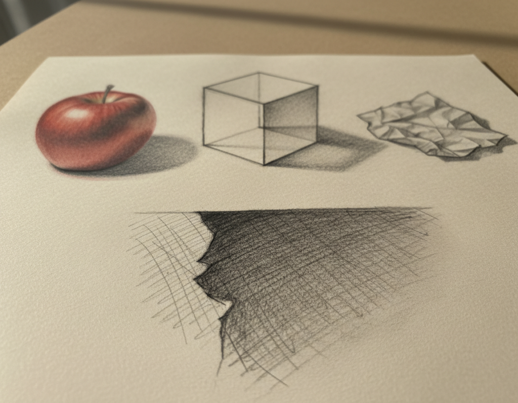 Recognizing Edge Types to Improve Object Definition in Pencil Drawings
