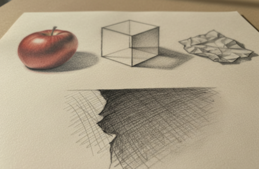 Recognizing Edge Types to Improve Object Definition in Pencil Drawings