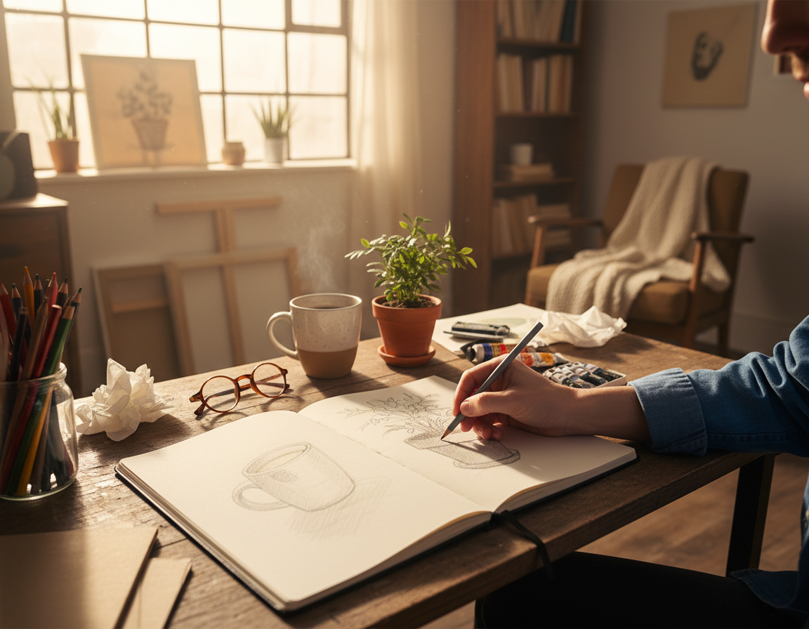 everyday object sketching