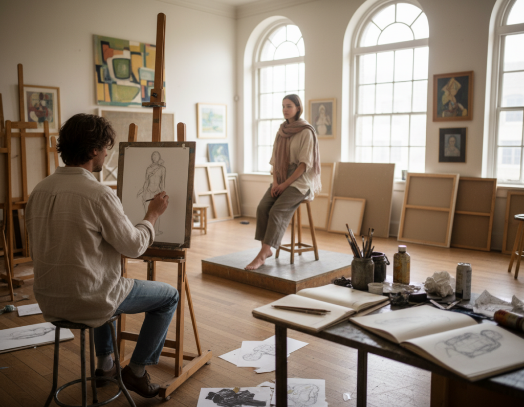 Drawing From Life as a Method for Improving Observation and Visual Perception Skills