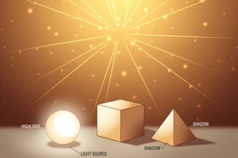 light direction drawing basics